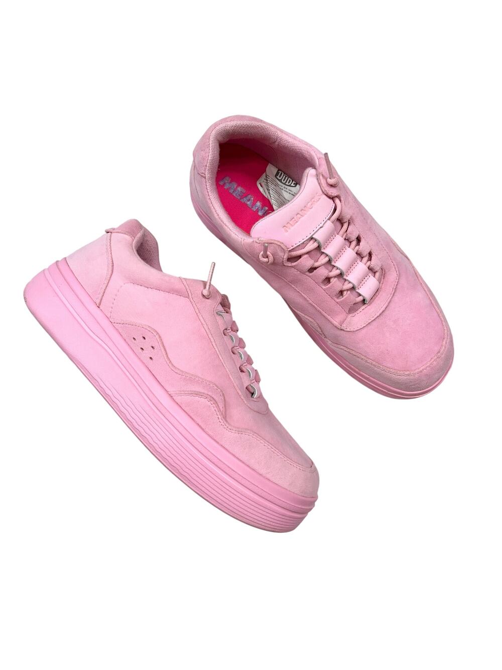 Hey Dude | Hudson Lift Pink Sneakers Mean Girls Platform Lace Up Casual Size 10